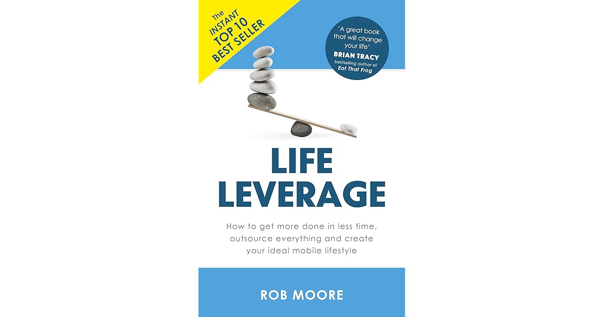Book giveaway for Life Leverage How to Get More Done in Less Time