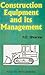 Construction Equipment and Its Managements by S.C. Sharma