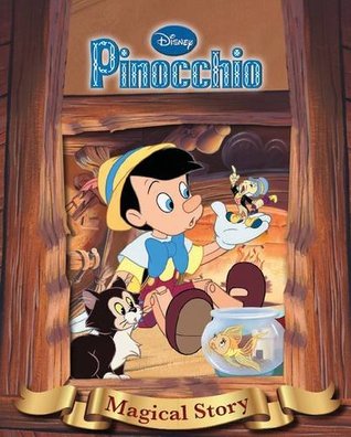 Disney Pinnochio Magical Story with Amazing Moving Picture Cover (Hardcover)