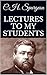 LECTURES TO MY STUDENTS (ILLUSTRATED): Volume 1