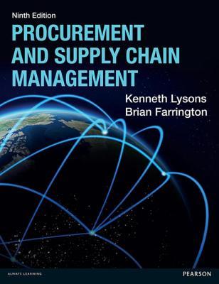 Procurement and Supply Chain Management PDF eBook (Kindle Edition)