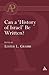 Can a 'History of Israel' B...