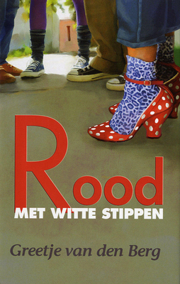 Rood met witte stippen