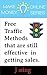 Make Money Online Series : Free traffic methods that are still effective in getting sales