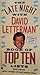 The Late Night with David Letterman Book of Top Ten Lists by David Letterman