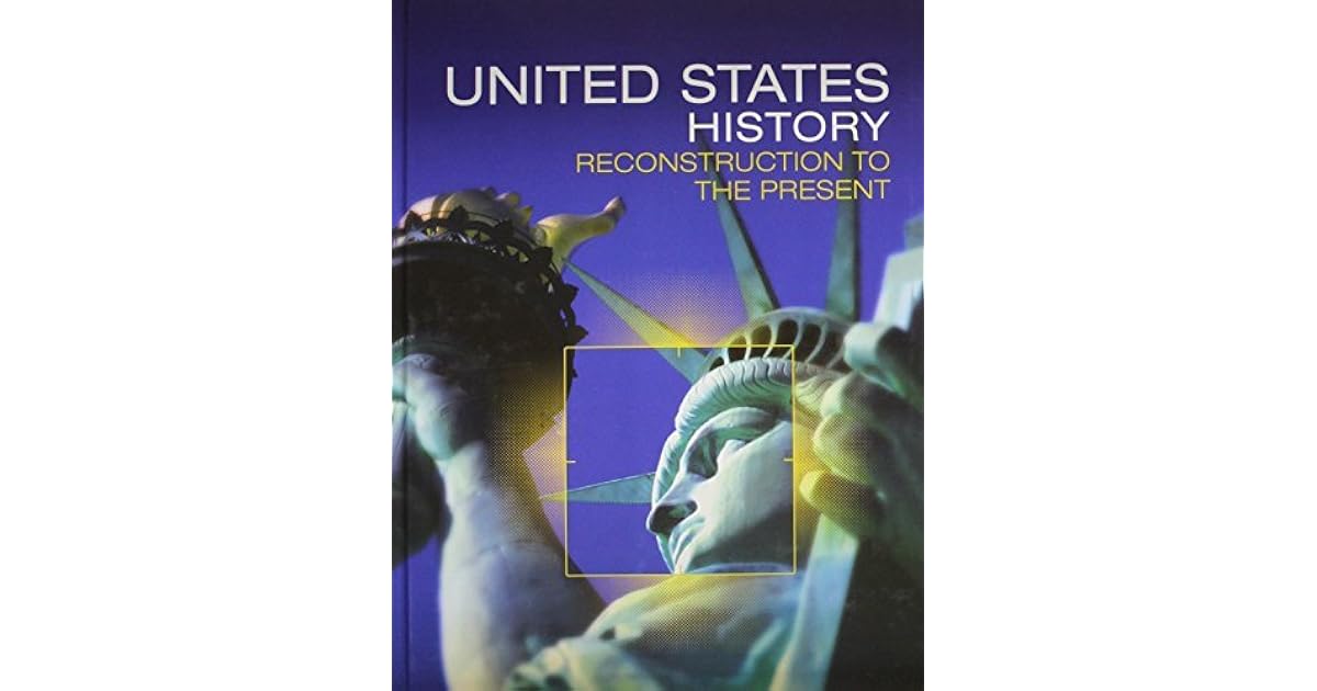 High School United States History 2016 Reconstruction to the Present