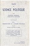 Traité de science politique (1.1). Présentation de l'univers politique. Société, politique et droit (Traités) (French Edition)