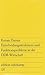 Entscheidungsstrukturen und Funktionsprobleme in der DDR-Wirtschaft