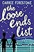 The Loose Ends List