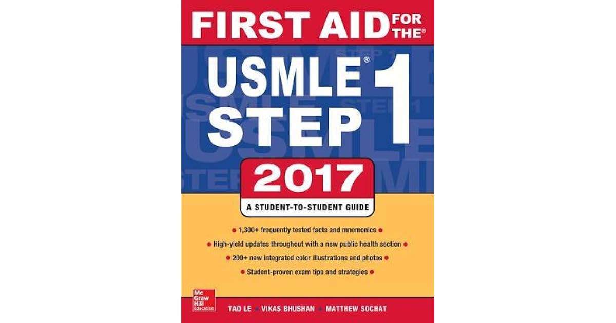 First Aid for the USMLE Step 1 2017 by Tao T. Le