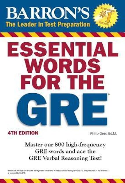 Essential Words for the GRE (Barron's Test Prep)
