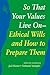 So That Your Values Live On: Ethical Wills and How to Prepare Them