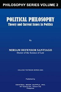 Political Philosophy: Theory and Current Issues in Politics