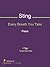 Every Breath You Take Sheet Music by The Police