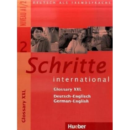 Schritte International Glossary Xxl Deutsch Englisch 2 By Hueber