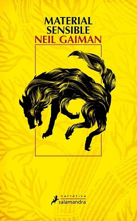 Portada de Material sensible, de Neil Gaiman