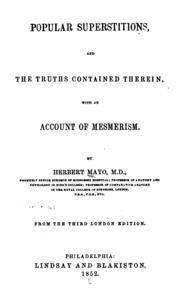 On the Truths Contained in Popular Superstitions - With an Account of Mesmerism (Hardcover)