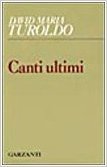 Canti ultimi (Poesia / Garzanti) (Italian Edition)