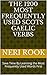 The 1200 Most Frequently Used Scots Gaelic Verbs: Save Time By Learning the Most Frequently Used Words First