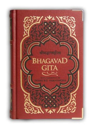 Bhagavad Gita in English: Durable Library Edition with a Concise Commentary by Swami B.G. Narasingha – Discover the Essence of Hinduism (Hardcover)
