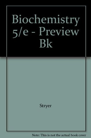 Biochemistry 5/e - Preview Bk (Paperback)