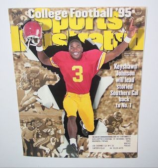 Sports Illustrated 1995 Keyshawn Johnson, Football, USC Trojans