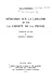Mémoires sur la librairie et sur la liberté de la presse