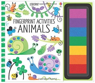 Fingerprint Activities Animals (Spiral-bound)