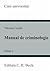 Manual de criminologie