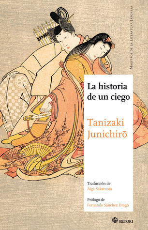 Portada de La historia de un ciego, de Jun'ichirō Tanizaki