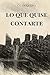 Lo que quise contarte (Lo que quise y debí contarte nº 1) by C.G. de la Cruz