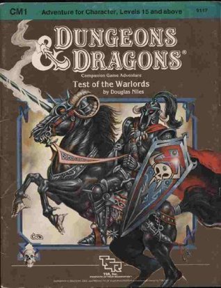 Test of the Warlords (Dungeons & Dragons Module CM1)