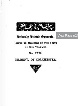 Privately Printed Opuscula Issued to the Members of the Sette of Odd Volumes (Hardcover)