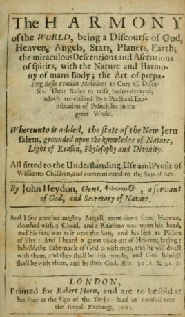 The Harmony of the World