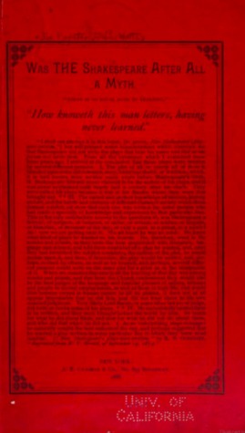 Was the Shakespeare after all a myth (Hardcover)