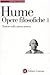 Opere filosofiche. Vol. 1: Trattato sulla natura umana
