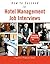 How to Succeed in Hotel Management Job Interviews