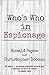 Who's Who In Espionage by Ronald Payne