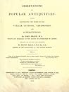 Observations on Popular Antiquities by John Brand