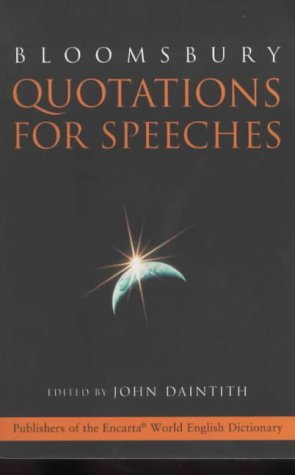 Quotations for Speeches (Hardcover)