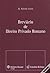 Breviário de Direito Privado Romano