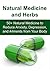 Natural Medicine and Herbs by Rachel Gemba