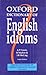 Oxford Dictionary Of English Idioms by Dictionary
