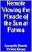 Remote Viewing the Miracle of the Sun at Fatima