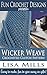 Wicker Weave Crocheted Clut...