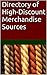 Directory of High-Discount Merchandise Sources by S. DAVID HICKS