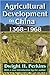 Agricultural development in...