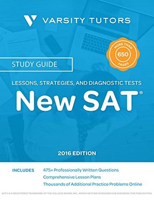 New SAT Prep Study Guide: Lessons, Strategies, and Diagnostic Tests (Kindle Edition)