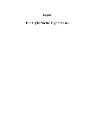 The Cybernetic Hypothesis (Unknown Binding)