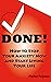 DONE! How to Stop Your Anxi...
